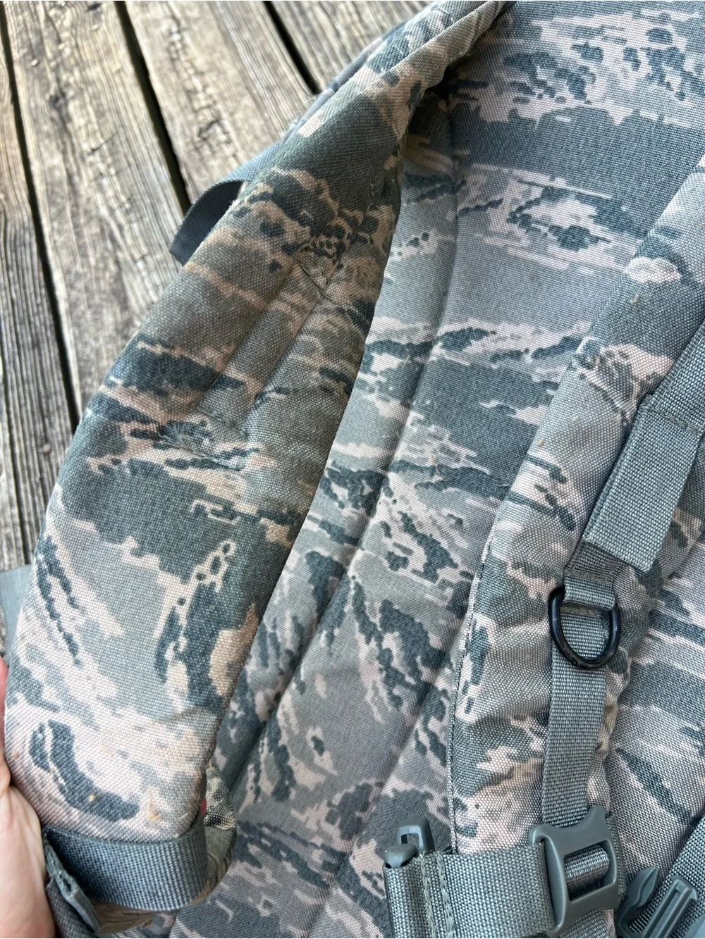 GCS Military Tactical Camo Large Heavy Duty Backpack Bag Made In USA
